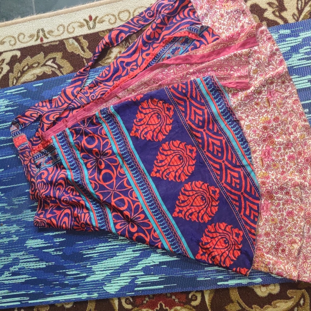 Earthbound Trading Company wrap skirt